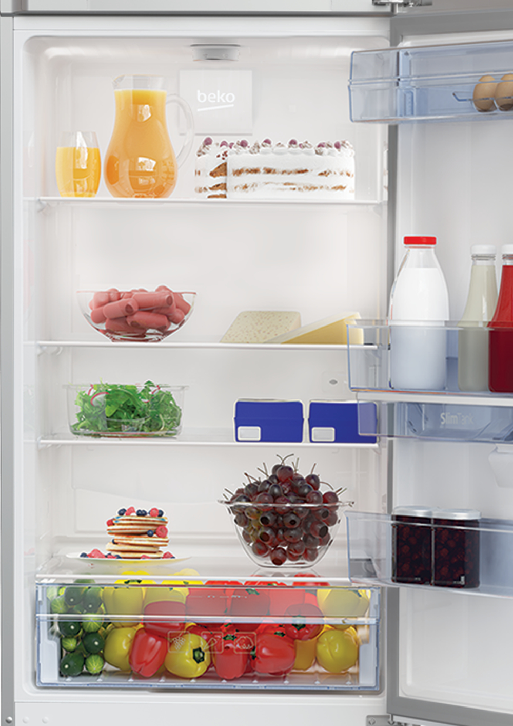Beko CRCSE343K20DXB fridge-freezer Freestanding – image 4