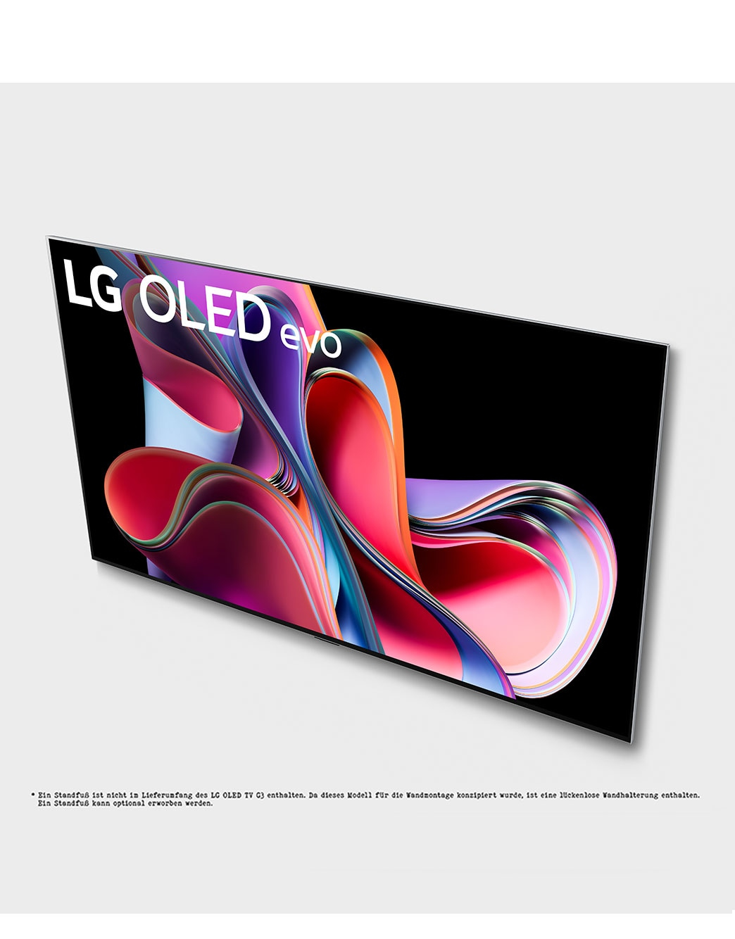 LG OLED evo OLED83G39LA.AEU TV 2.11 m (83") 4K Ultra HD Smart TV Wi-Fi Black, Silver – image 2