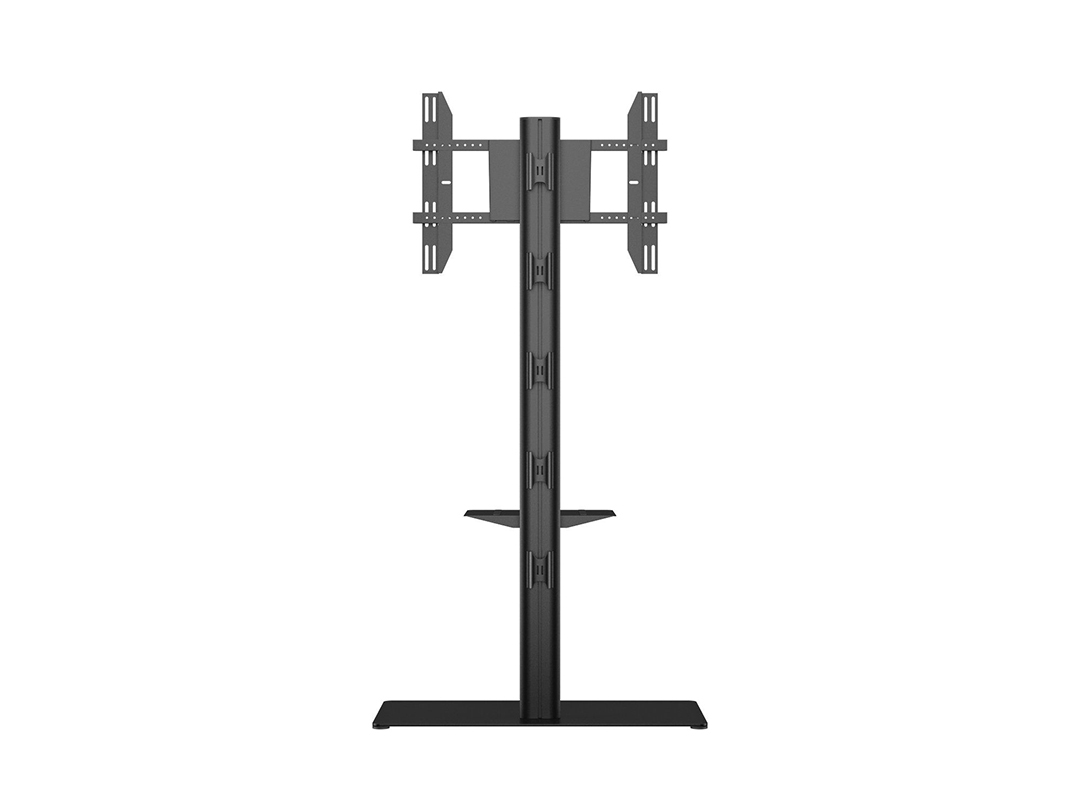 Multibrackets M Display Stand 180 Single Black w Floorbase/Shelf – image 4
