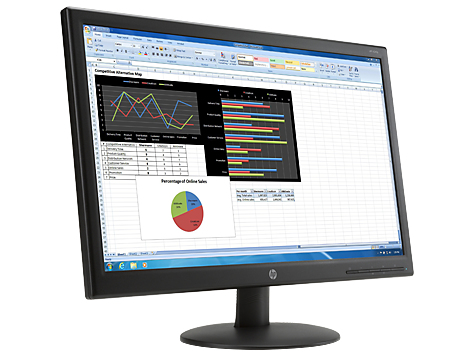 HP V241p computer monitor – image 2