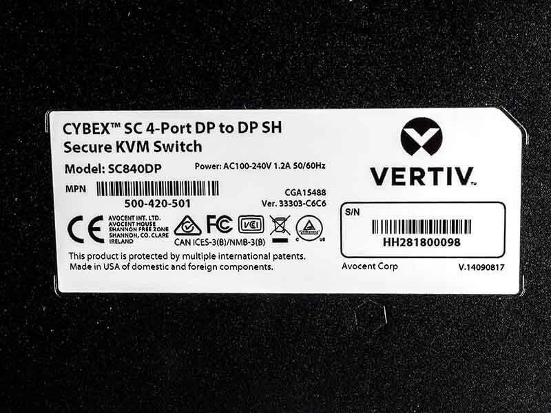 Vertiv Cybex SC 840DP – image 3