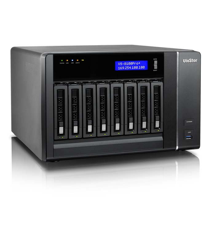 QNAP VS-8124-PRO+ network video recorder Black – image 5