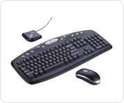 BenQ IM230 keyboard Mouse included RF Wireless AZERTY Black