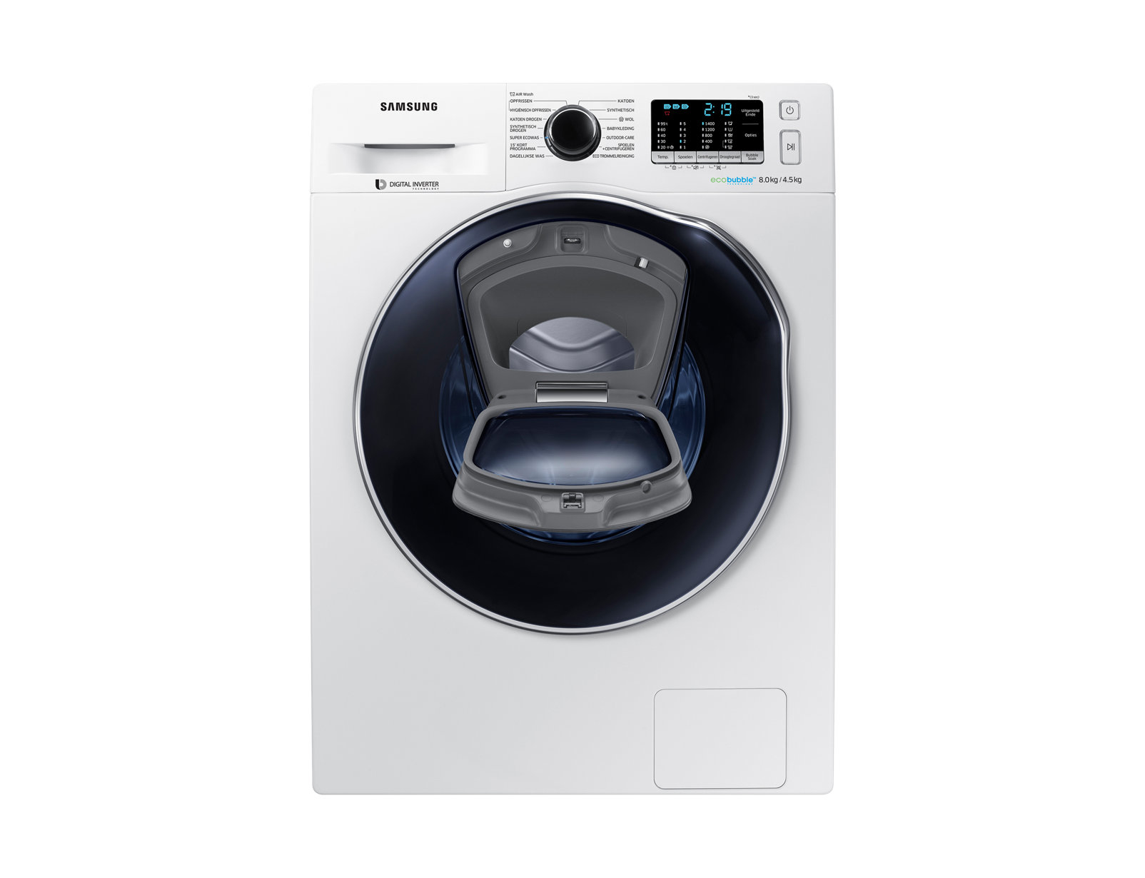 Samsung WD80K5A00OW washer dryer Freestanding Front-load White – image 2