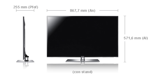 Samsung D6530 94 cm (37") Full HD Black – image 4