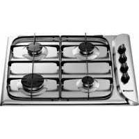 Hotpoint G640K hob Silver Built-in Gas 4 zone(s)