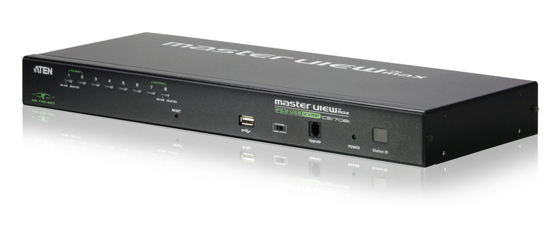 ATEN CS1708i-TAA KVM switch Rack mounting Black