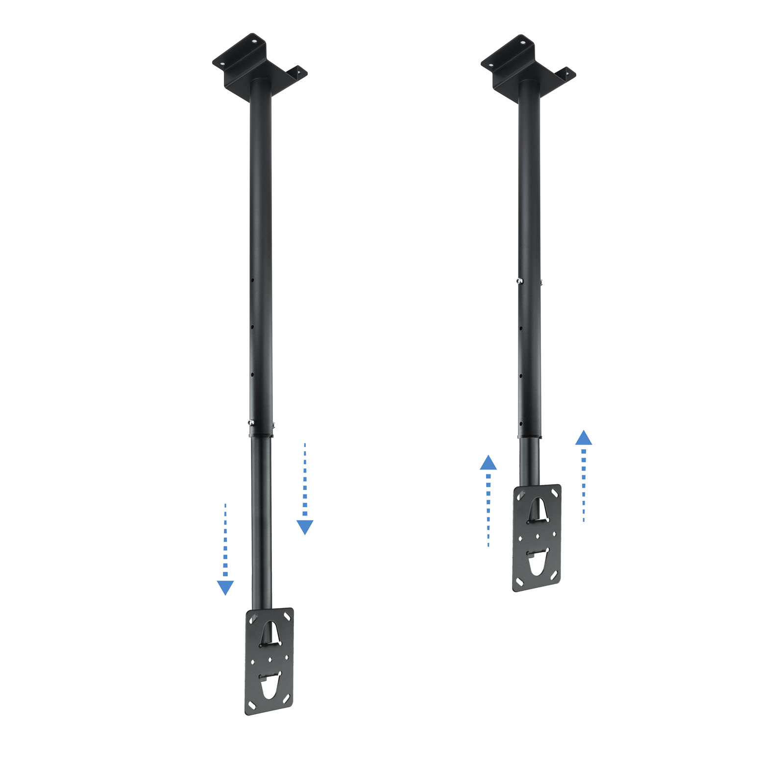 TooQ LPCE01S-B TV mount/stand Black – image 3