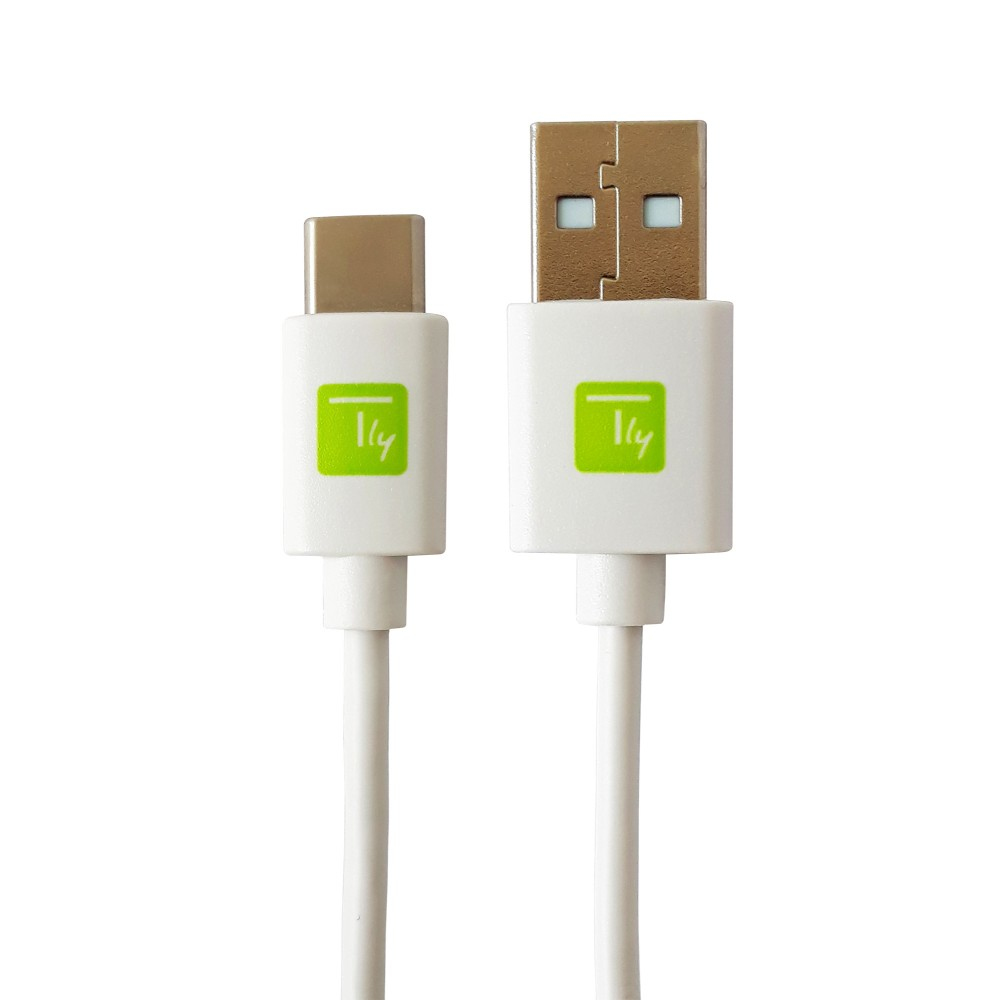 Techly ICOC MUSB20-CMAM20TW cavo USB USB 2.0 2 m USB A USB C Bianco