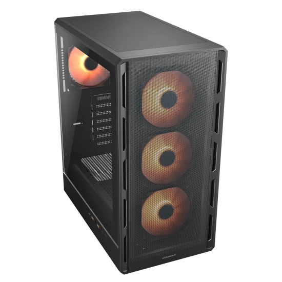 COUGAR Midi Tower Case Airface Pure PRO, ARGB, Black – image 3