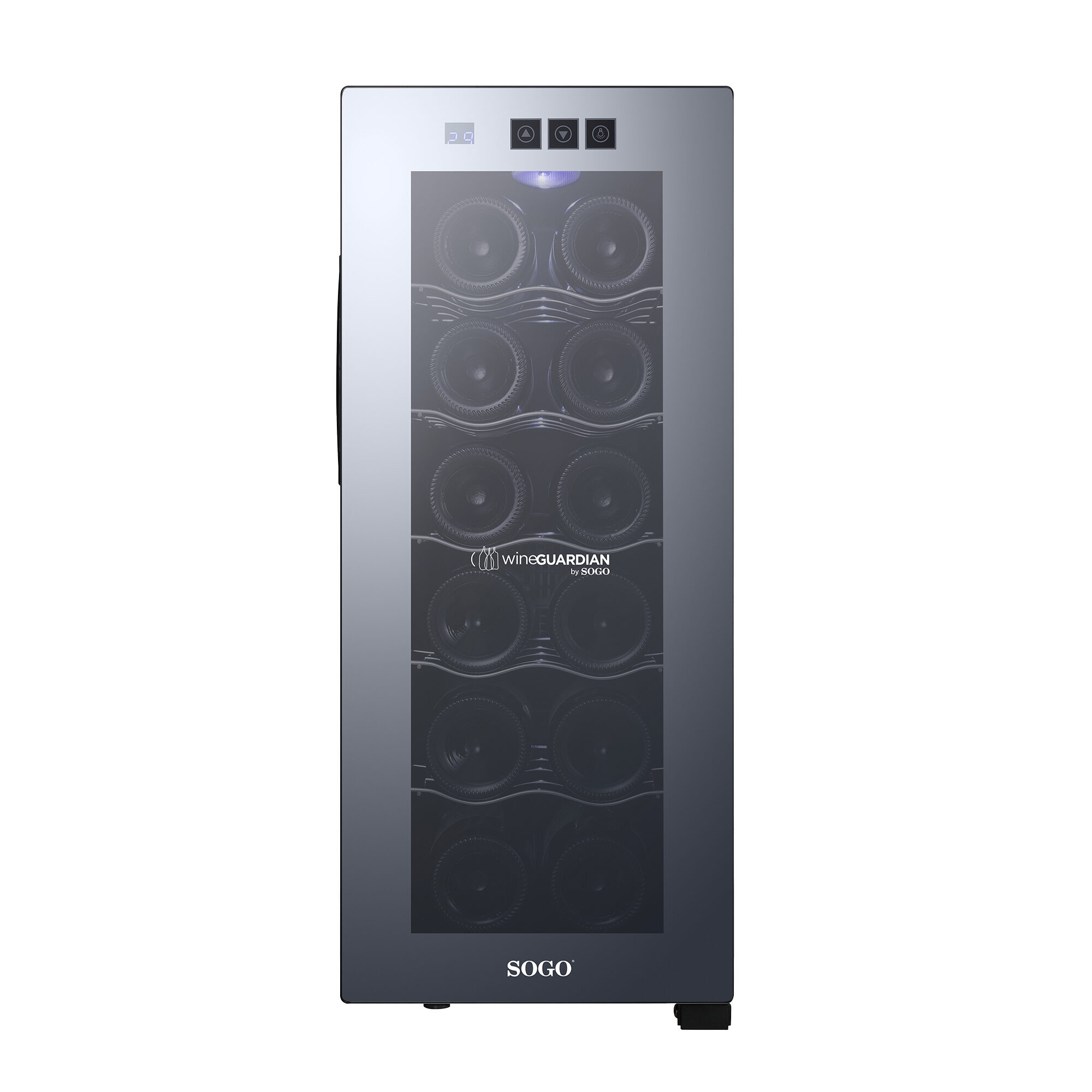 Sogo NEV-SS-21905 wine cooler Compressor wine cooler Freestanding Grey 12 bottle(s) – image 5