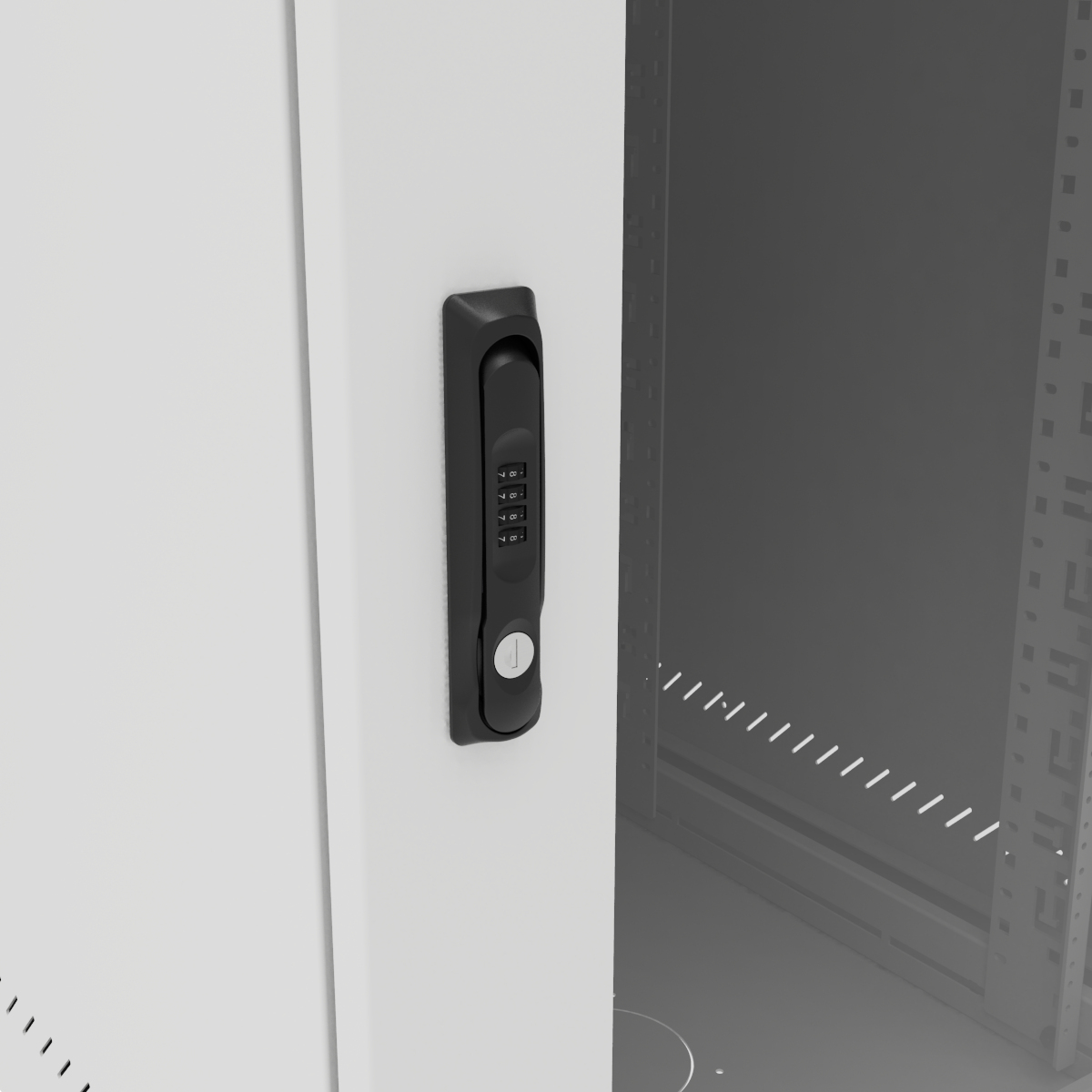 Vertiv VR Rack GL36WMCMP-W-SC-AF-00 rack cabinet 19U Wall mounted rack White – image 4