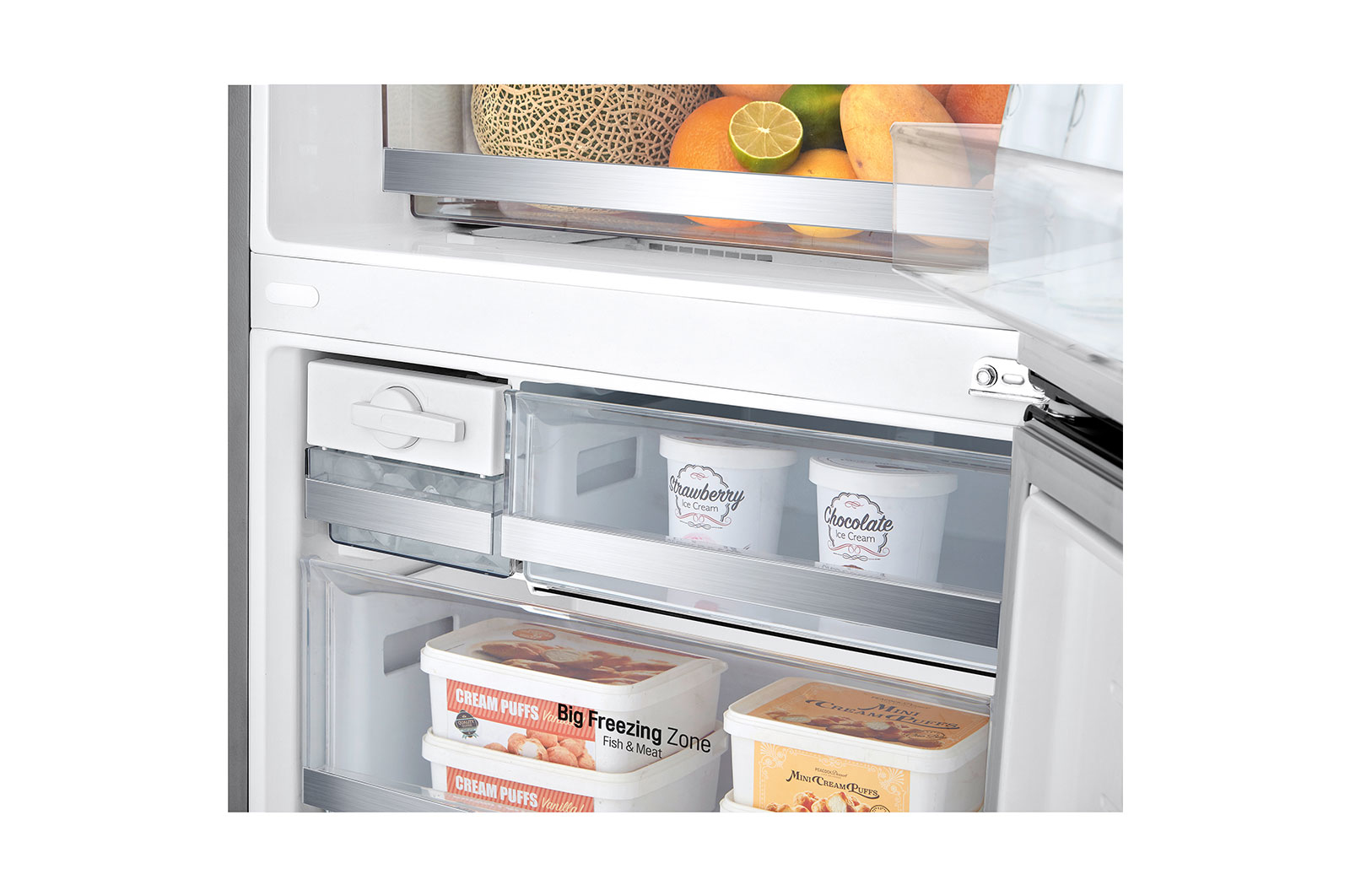 LG GBF569NSAZB fridge-freezer Freestanding – image 6