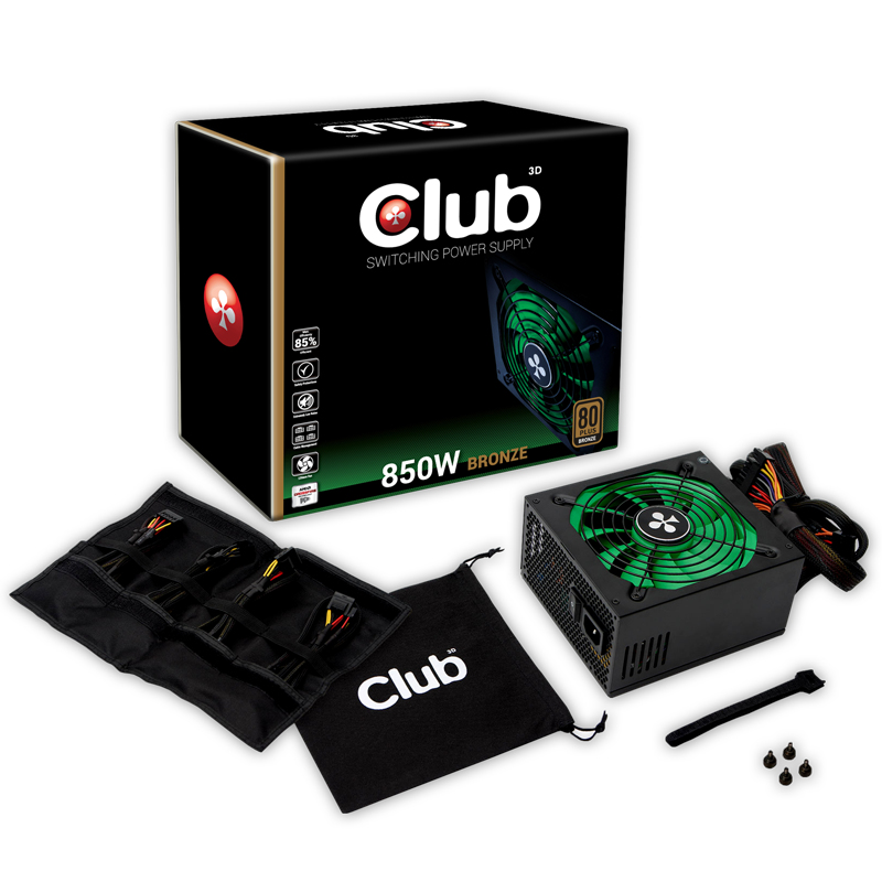 CLUB3D CSP-D850CB power supply unit – image 7