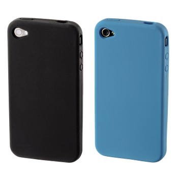 Hama Skin mobile phone case Black, Turquoise