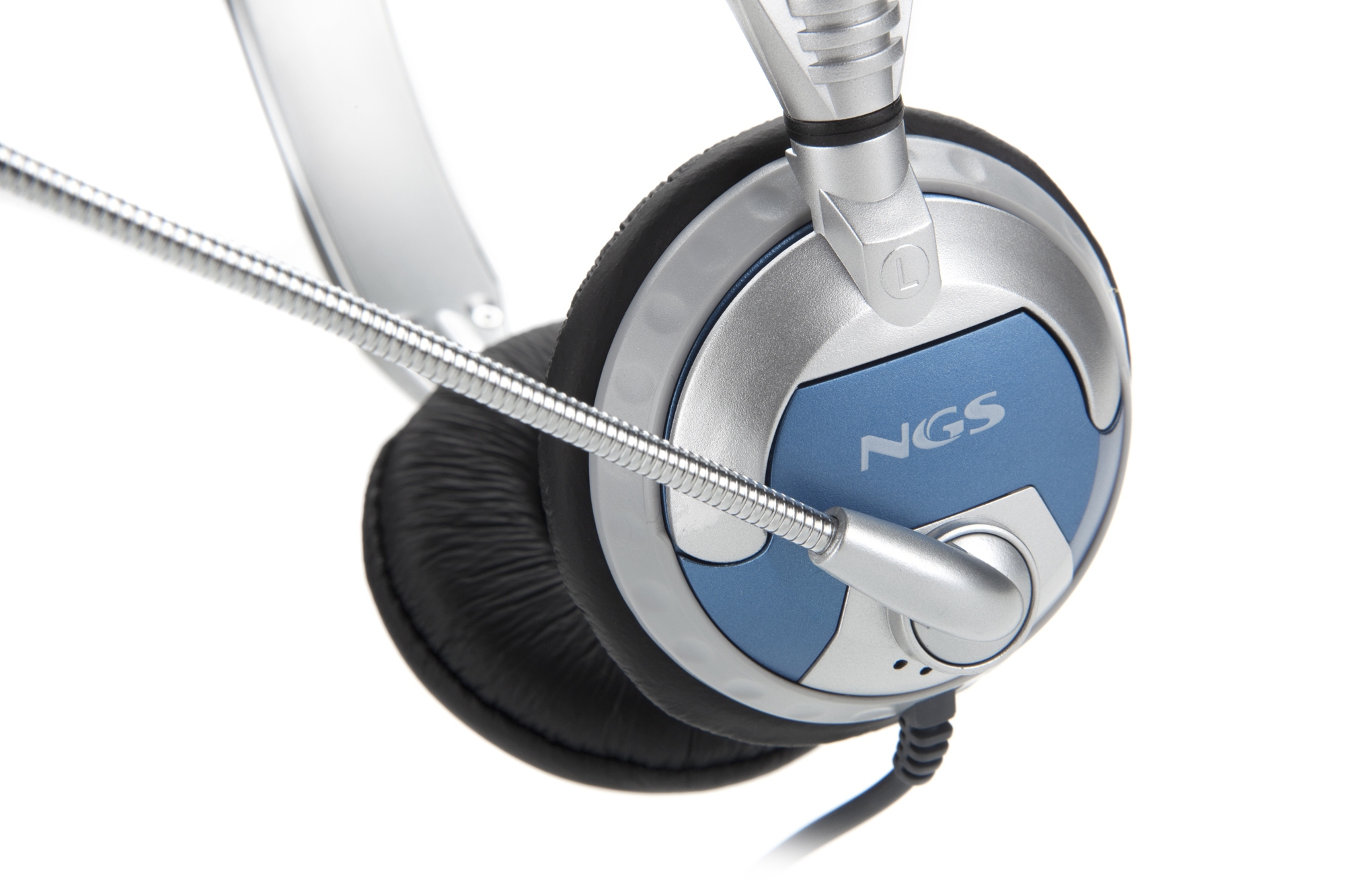 NGS MSX6Pro Headset Wired Head-band Calls/Music Grey – image 7