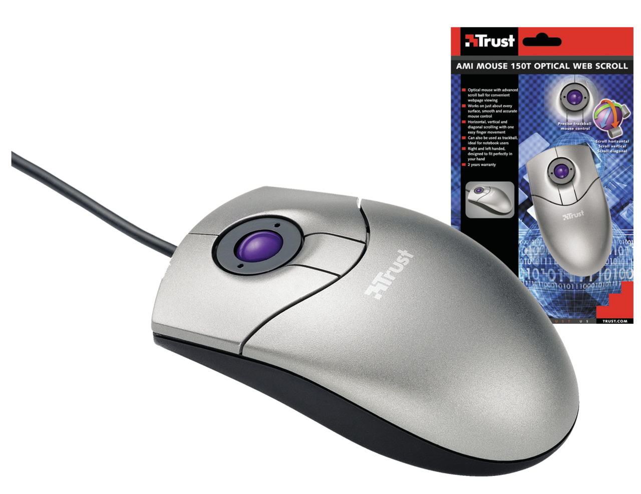 Trust AMI MOUSE 150T OPTICAL WEB SCROLL