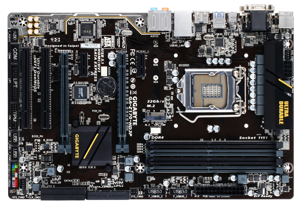 GIGABYTE GA-Z170-HD3P (rev. 1.0) – image 2