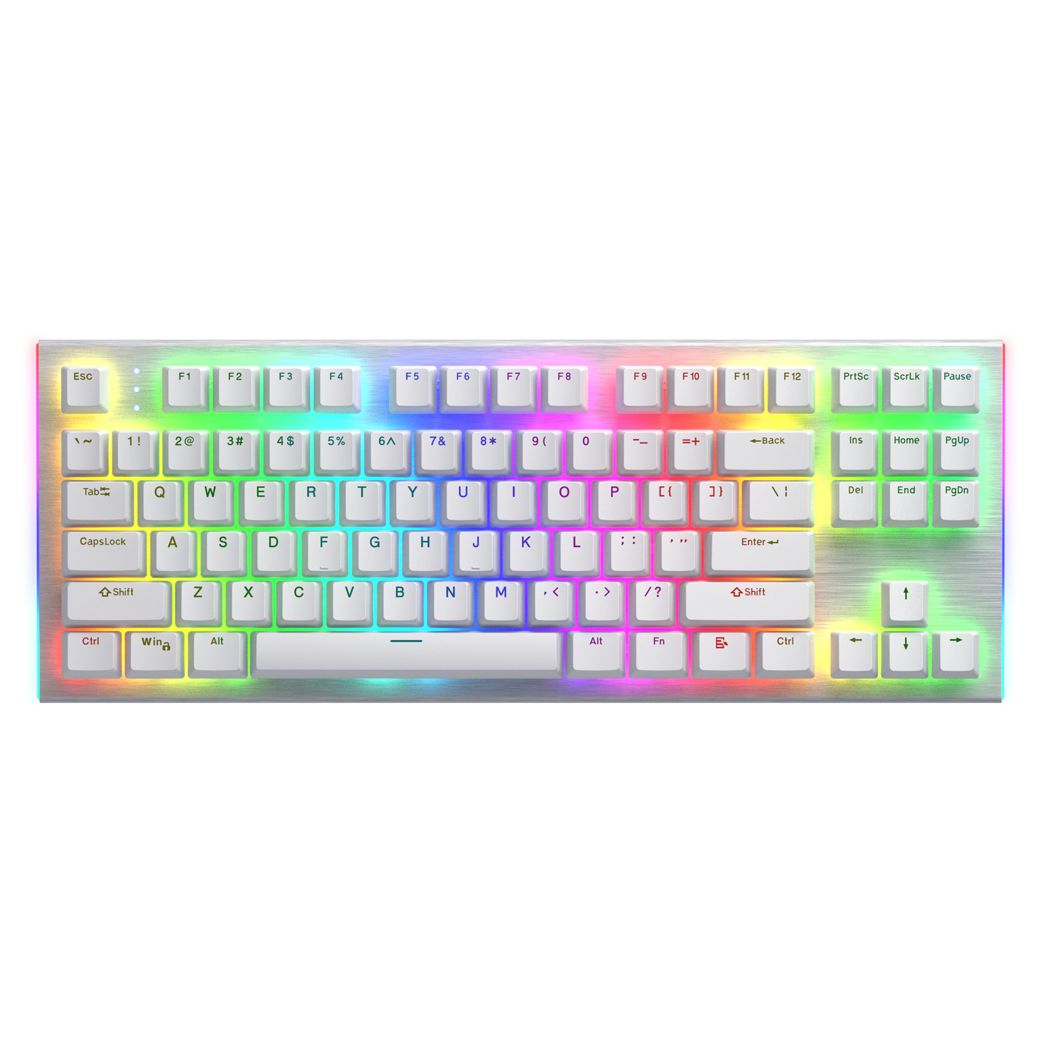 HATOR Gravity X TKL tastiera Gaming USB QWERTY Inglese US Bianco