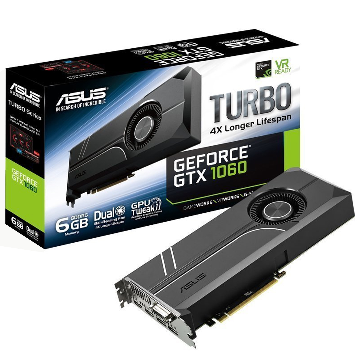 ASUS TURBO-GTX1060-6G NVIDIA GeForce GTX 1060 – image 1