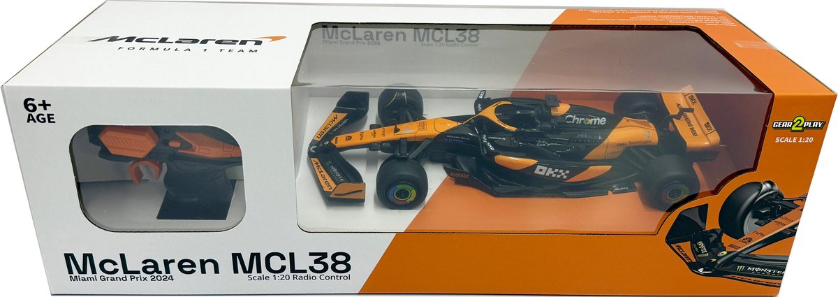 Gear2Play GP23277 Radio-Controlled (RC) model On-road racing car Electric engine 1:20 – image 2