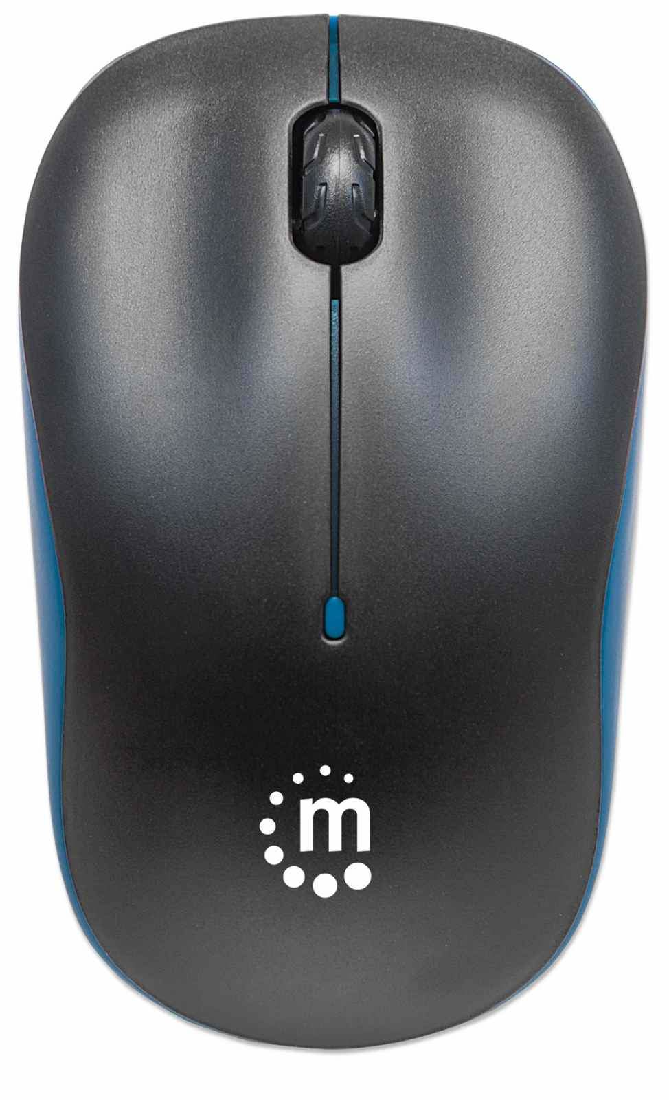 Manhattan Success Wireless Mouse (Promo), Black/Blue, 1000dpi – image 3