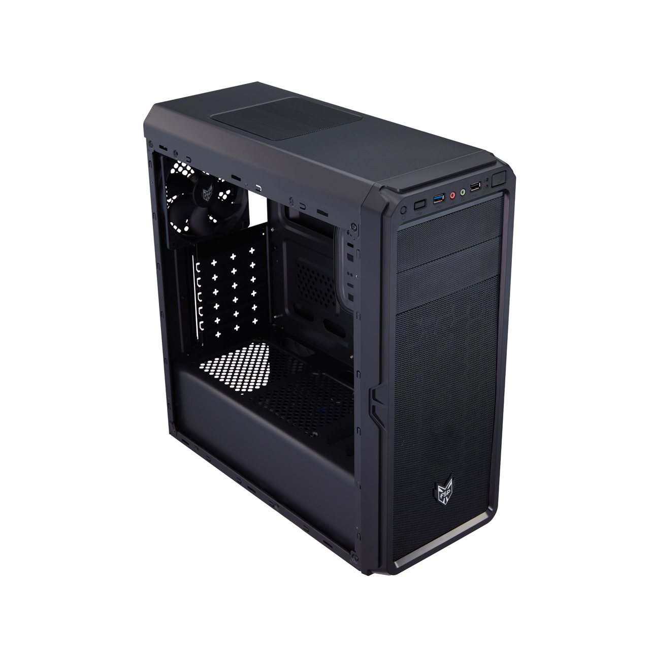 FSP CMT110 Midi Tower Black – image 2
