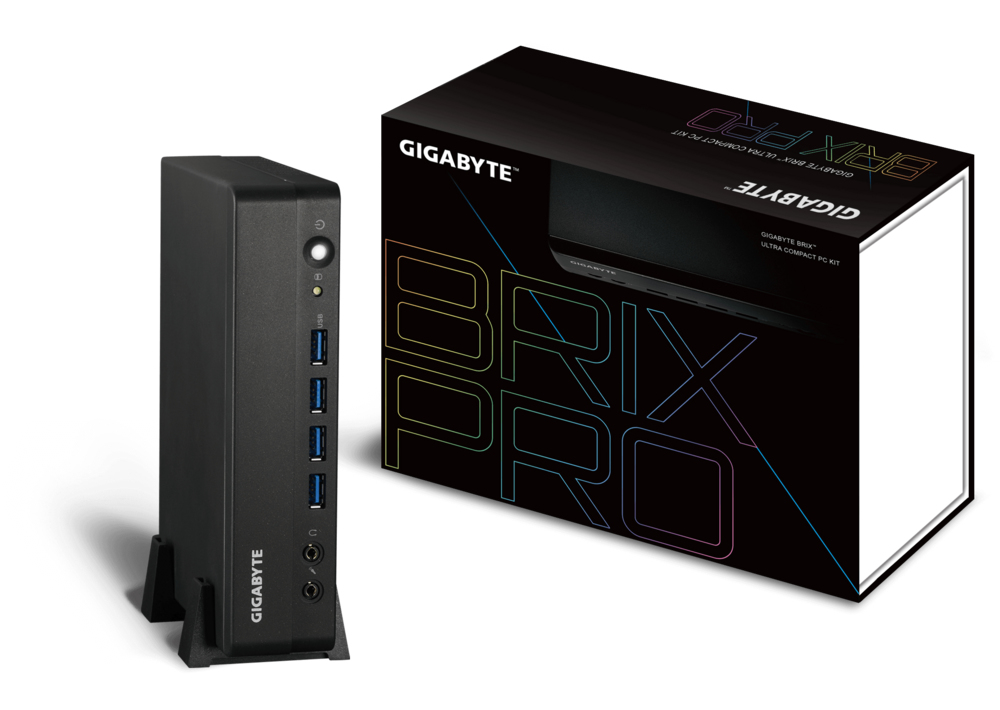 GIGABYTE 1115G4-BWUS 1L sized PC Black i3-1115G4