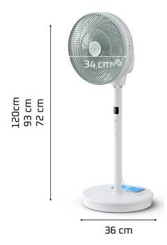 Rowenta QV5050F0 household fan White – image 4