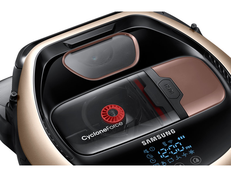 Samsung VR2DM7060WD robot vacuum Black, Gold – image 9