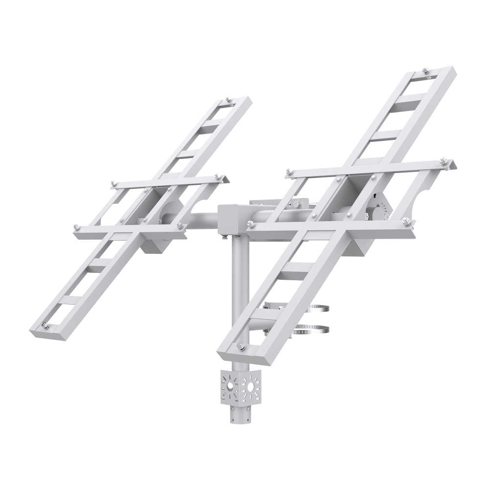 Resim 180W Galvanizli Çelik Beyaz Güneş Paneli Montaj Aparatı, 900mm Genişlik