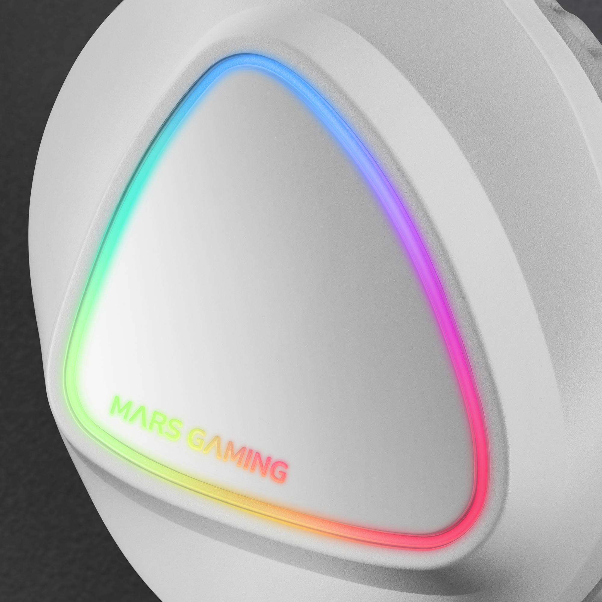 Mars Gaming MH222 White, RGB Over Ear Gaming Headphones with Microphone, HiFi Sound, Sound Cancellation, Ultra-Lightweight, PS4 PS5 Xbox Switch Tablet Windows M – image 4