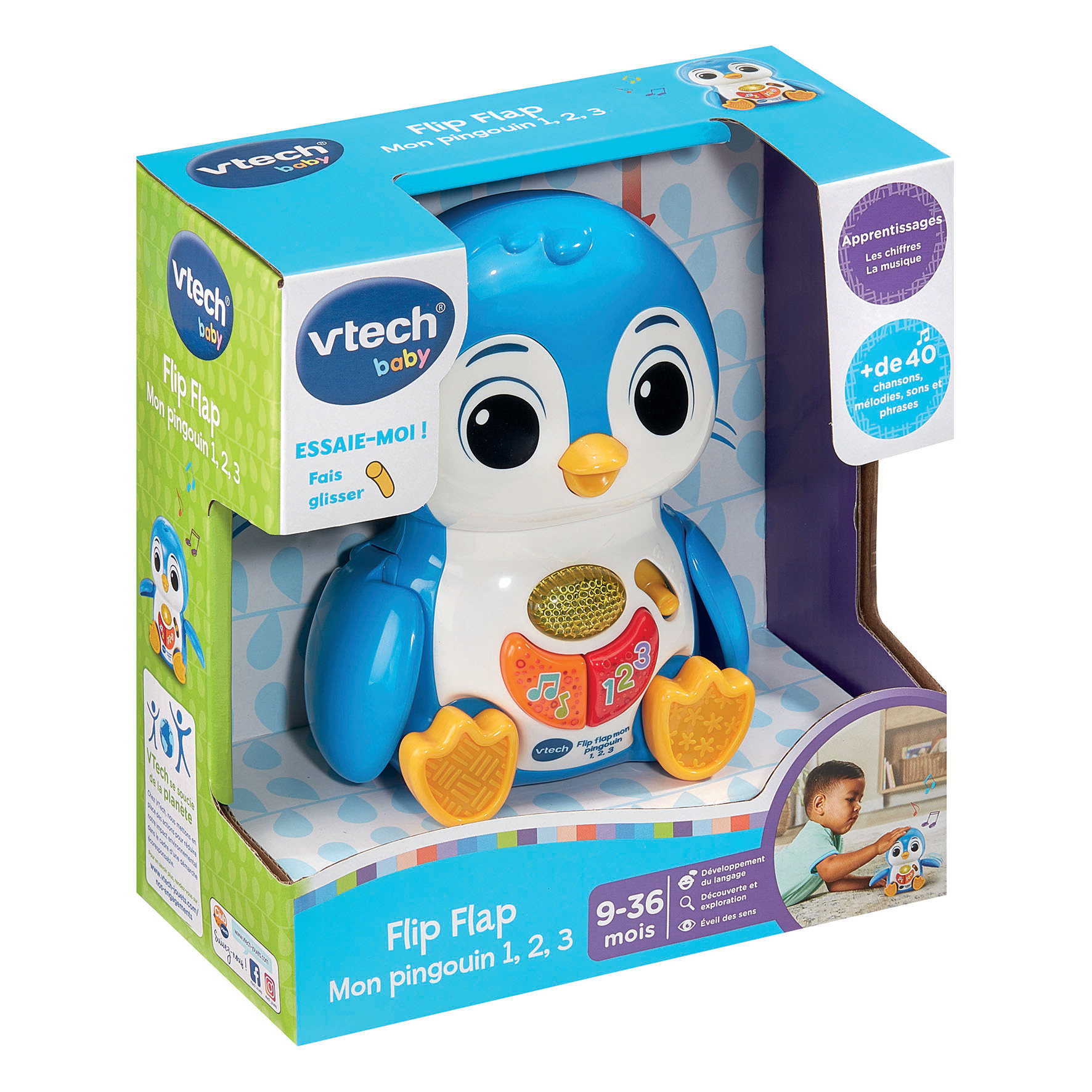 VTech Flip Flap Mon Pingouin 1,2,3 – image 4