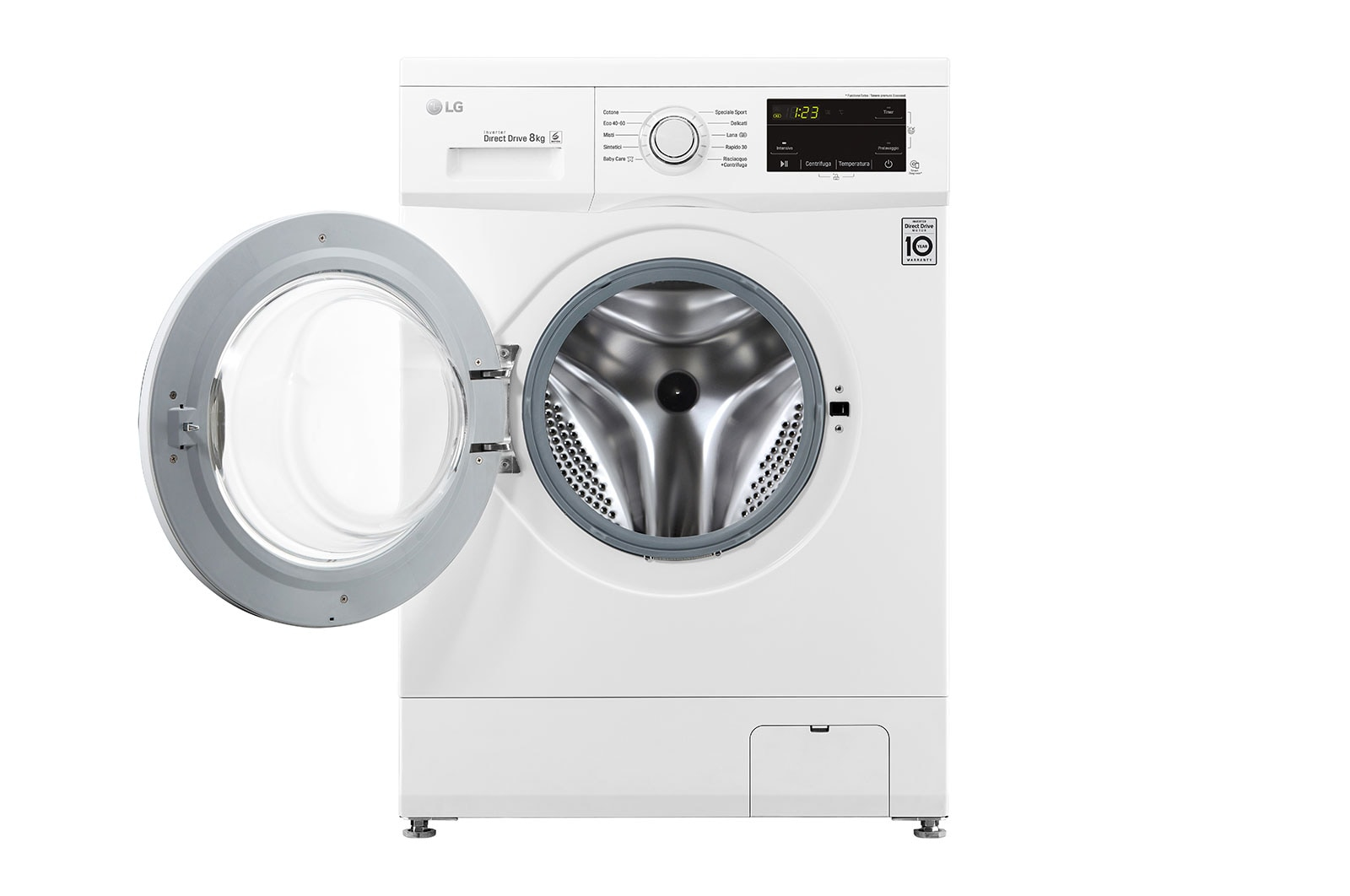 LG F4J3TN3WE washing machine Front-load – image 2