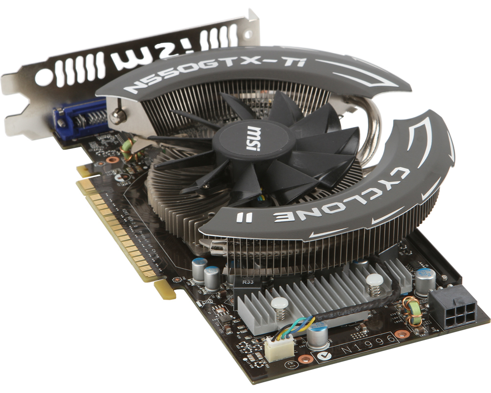 MSI N550GTX-TI CYCLONEOC – image 4