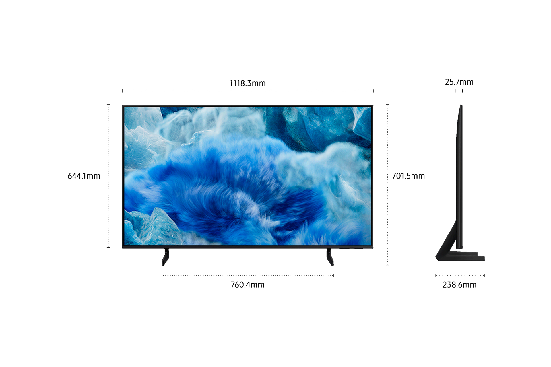 TV QLED SAMSUNG TQ50Q8FA 4K AI SmartTV 2025 — photo 12