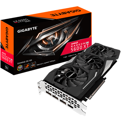 GIGABYTE Radeon RX 5600 XT GAMING OC 6G (rev. 2.0)