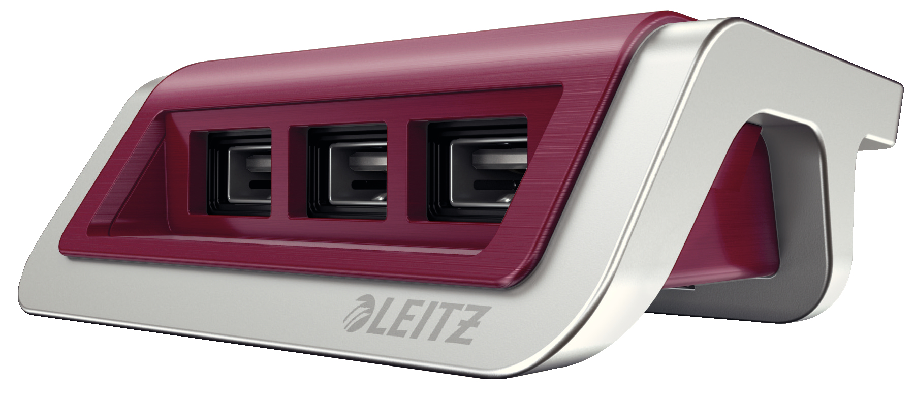 Leitz 62070028 mobile device charger Smartphone, Tablet Red, Silver AC Indoor
