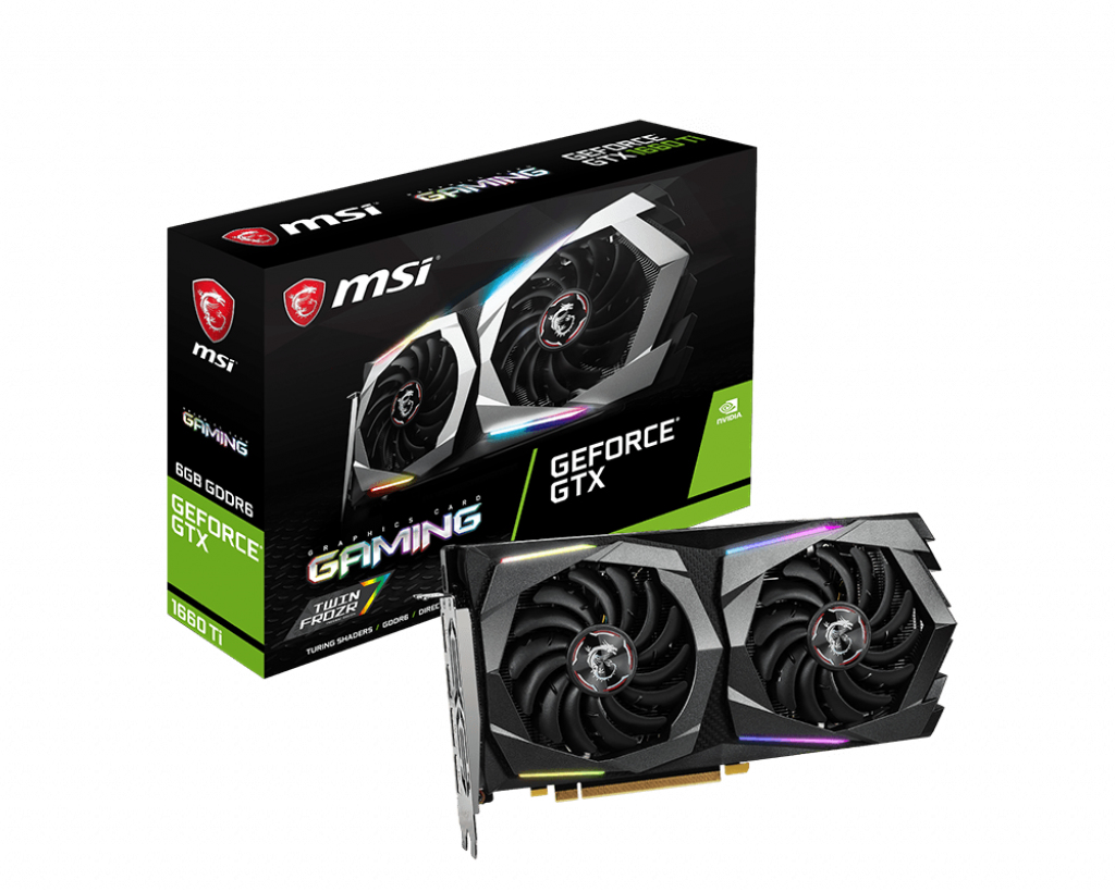 MSI G1660TG6 graphics card NVIDIA GeForce GTX 1660 Ti – image 3