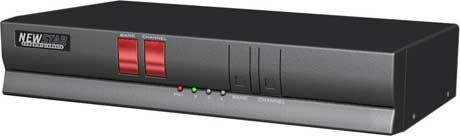Neomounts NS421DD KVM Switch 4 Port USB