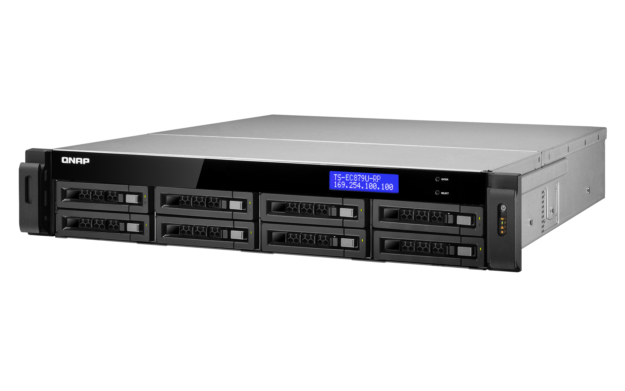 QNAP TS-879U NAS Rack (2U) Intel® Core™ i3 i3-3220 – image 1