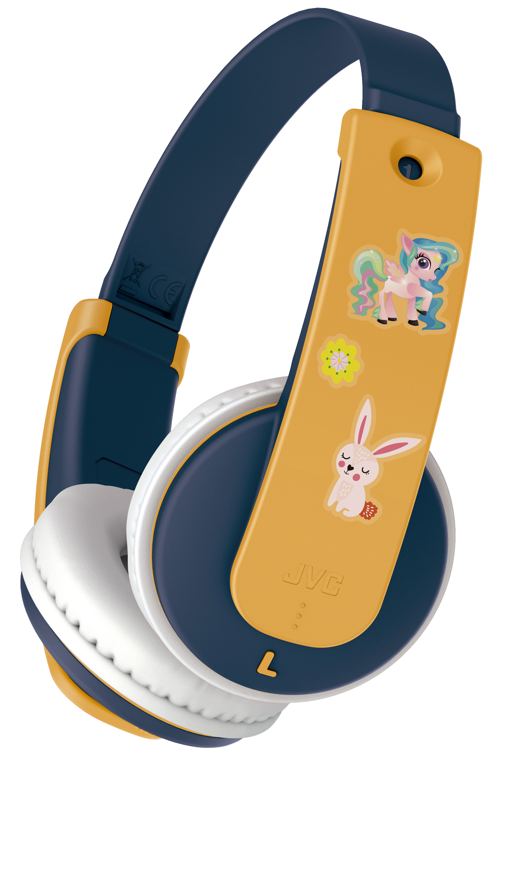 JVC Tinyphones Bluetooth Yellow/Blue – image 7