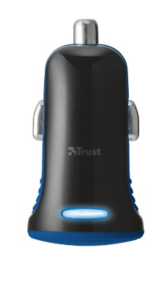 Trust 20739 mobile device charger Smartphone Blue Cigar lighter Auto