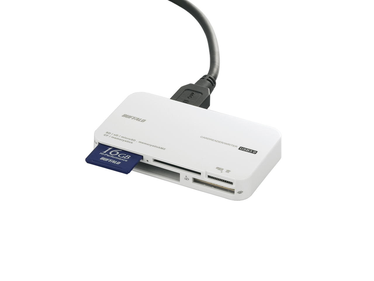 Buffalo BSCR21U3WH card reader USB 3.2 Gen 1 (3.1 Gen 1) White – image 5