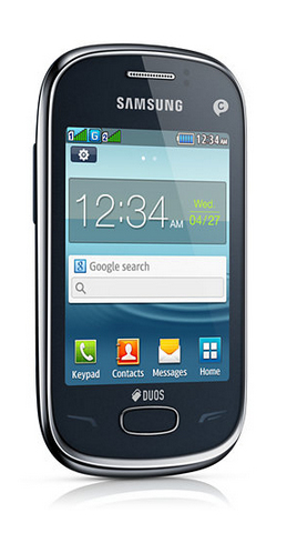 Samsung S3802 7.62 cm (3") 89.2 g Blue – image 2