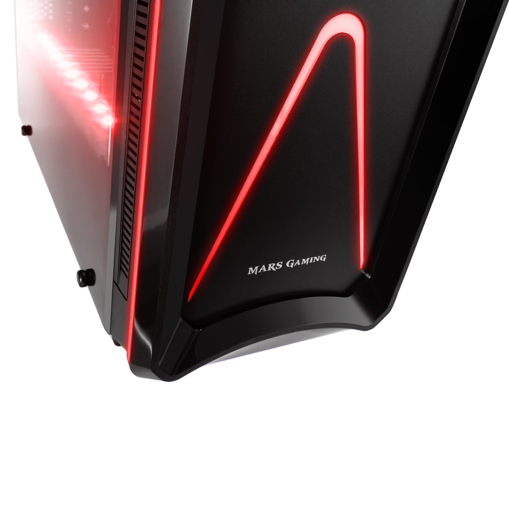 Mars Gaming MC6 computer case Midi Tower Black – image 2