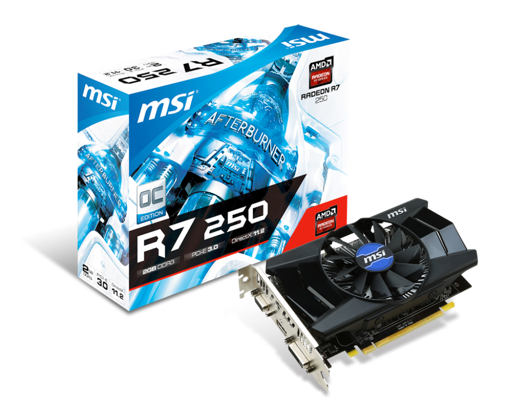 MSI Radeon R7 250 2GD3 OC