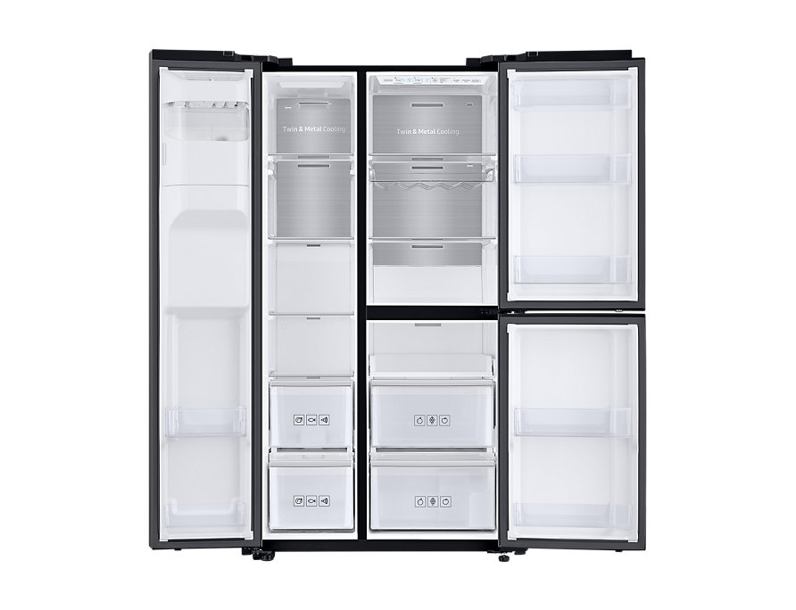Samsung RS68N8671B1 side-by-side refrigerator Freestanding – image 4