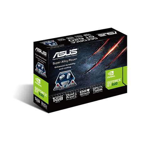 ASUS 90-C1CSH2-S0UAYO graphics card NVIDIA GeForce GT 620 – image 3