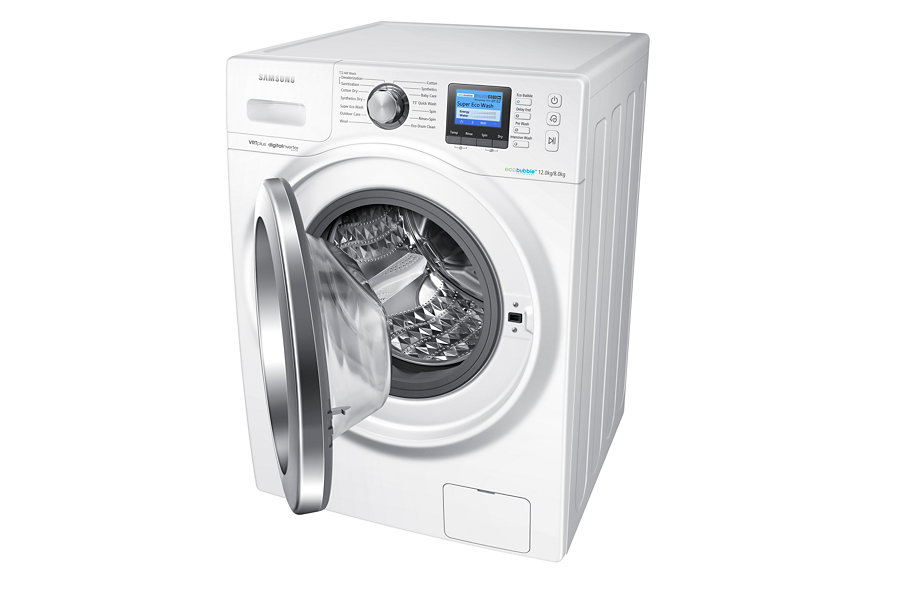Samsung WD12F9C9U4W washer dryer Freestanding Front-load White – image 6